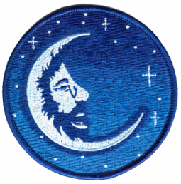 Jerry Moon Embroidered Patch